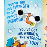 Funny Pop Up Fathers Day Card for Dad from Son or Daughter (You've Got it All)