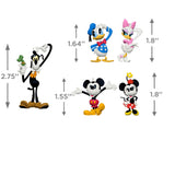 Keepsake Christmas Ornament 2024, Disney Mickey and Friends Forever Friends, Set of 5, Gifts for Disney Fans