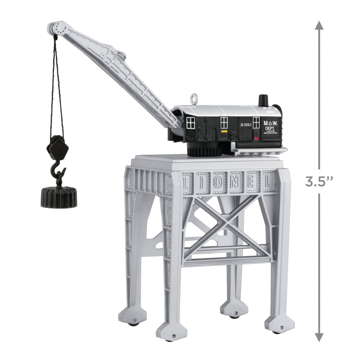 Hallmark Keepsake Christmas Ornament (Lionel M.O.W. Gantry Crane)