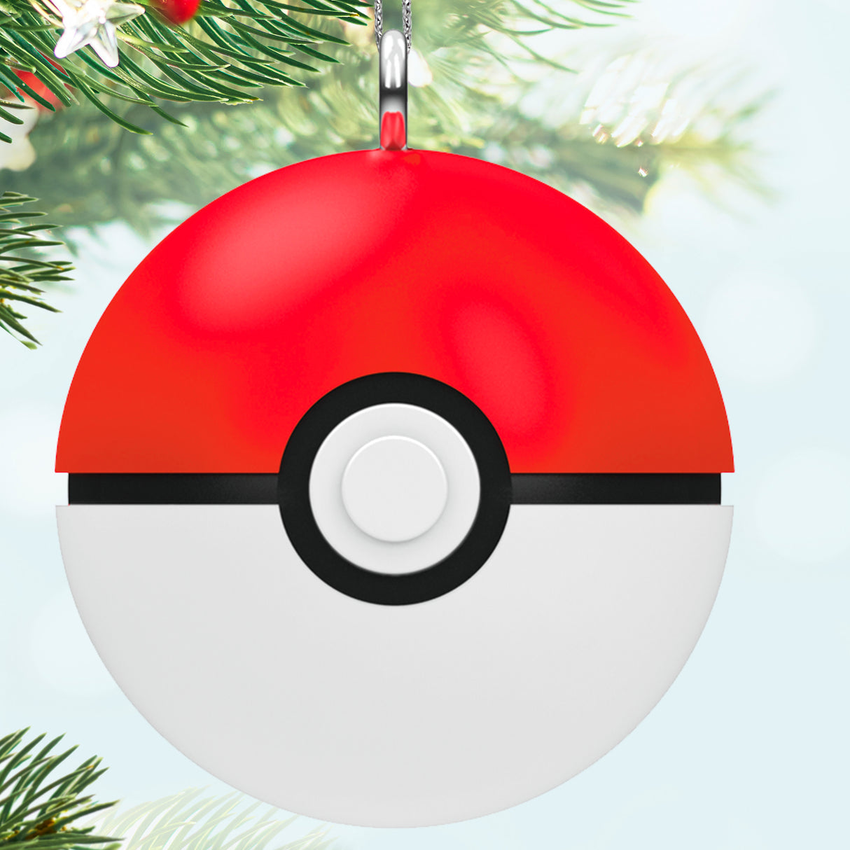 Keepsake Mini Christmas Ornaments 2024, Pokémon Poké Balls, Set of 6, Gifts for Pokémon Fans