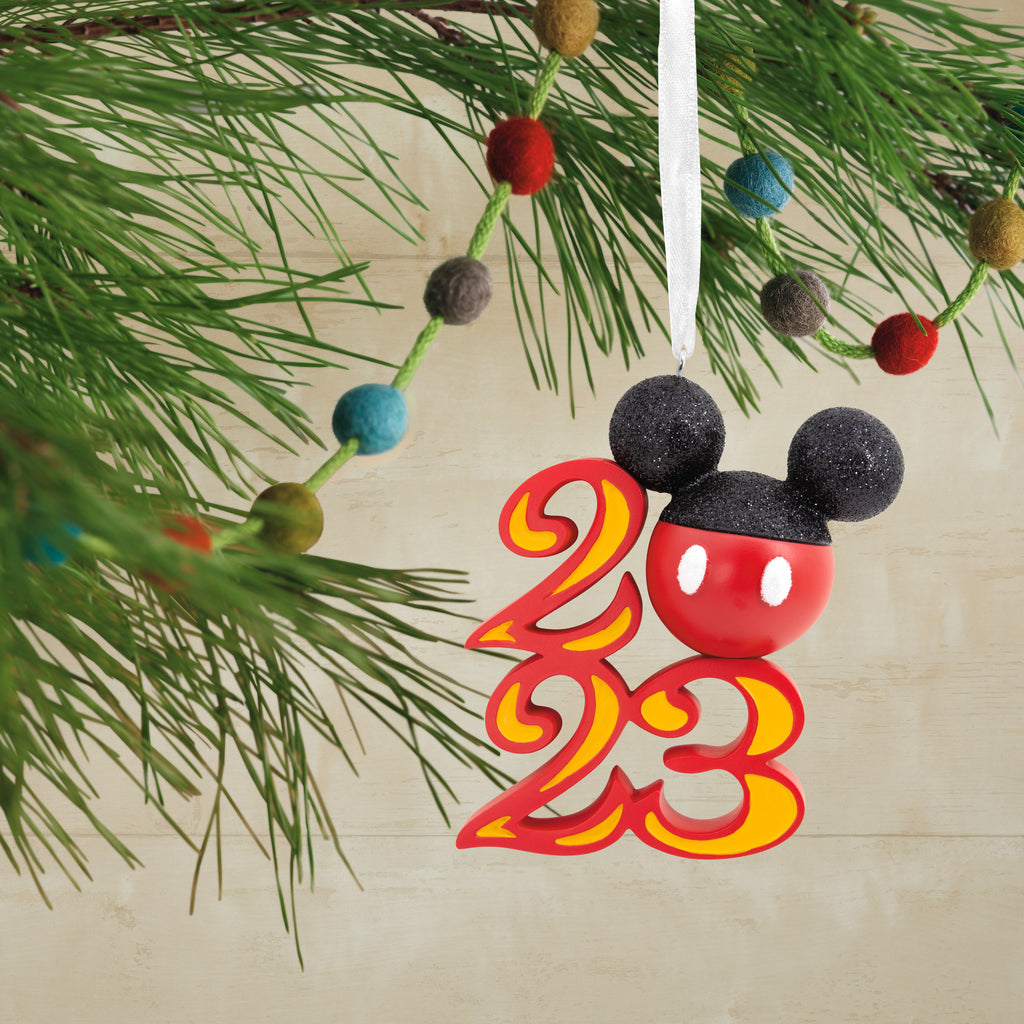 Hallmark Disney Mickey Mouse Icon 2023 Christmas Ornament