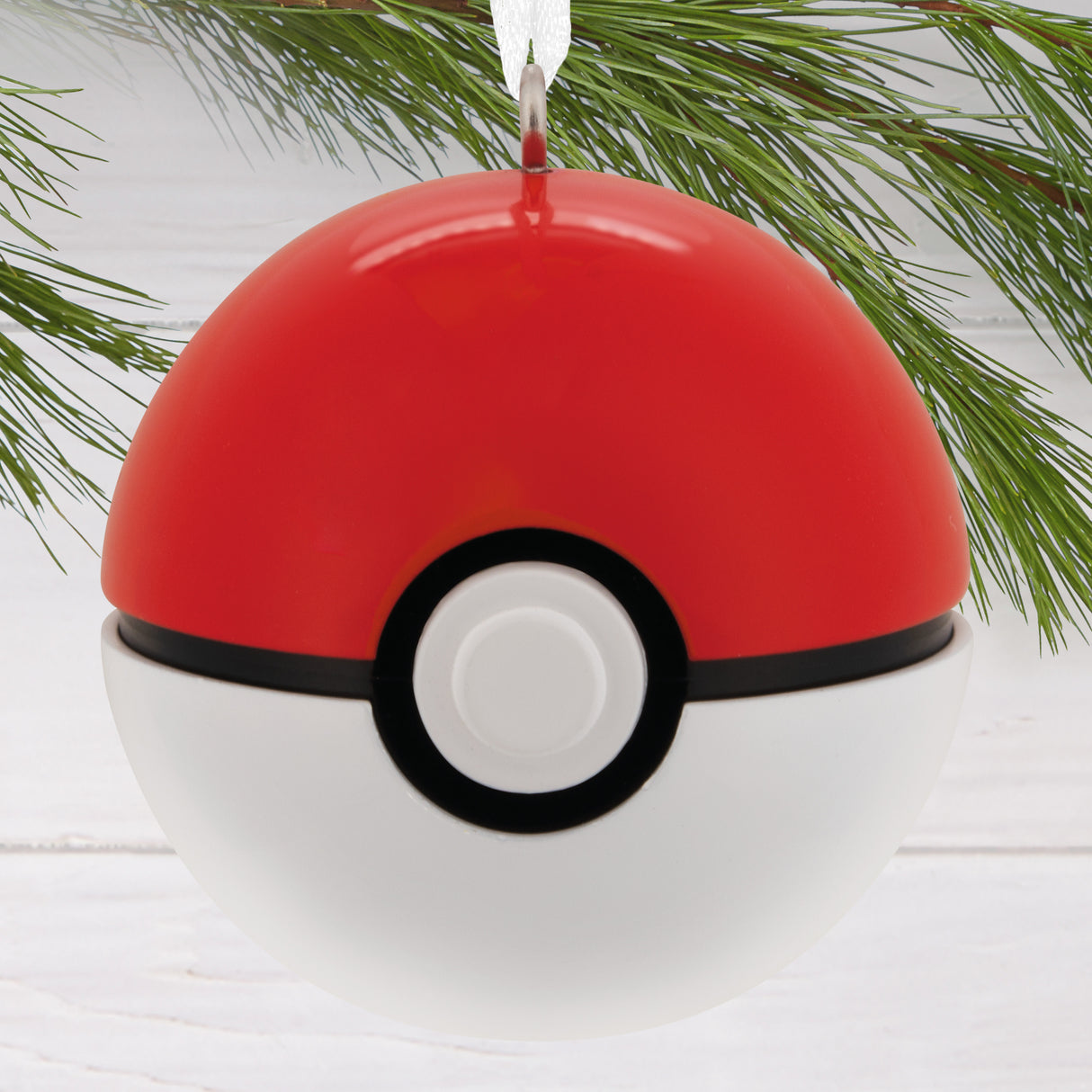 Hallmark Christmas Ornament (Pokemon Poke Ball Metal)