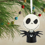 Disney Tim Burton's The Nightmare Before Christmas Jack Skellington Christmas Ornament With Light