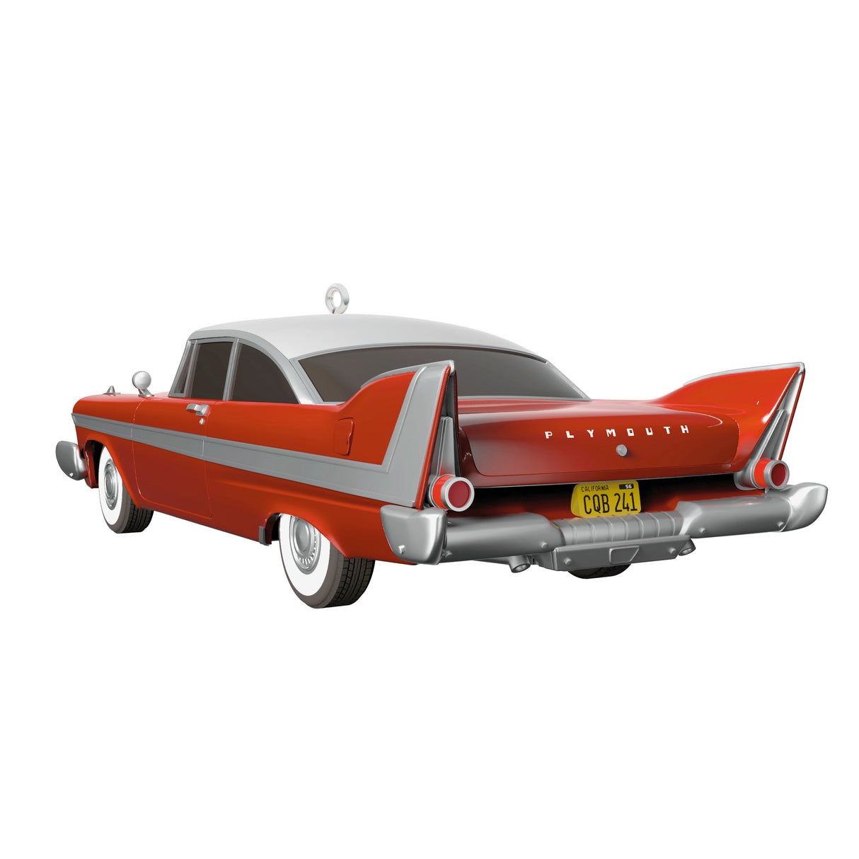 Keepsake Christmas Ornament 2024, The Car's the Star Christine 1958 Plymouth Fury, Metal, Movie Gifts