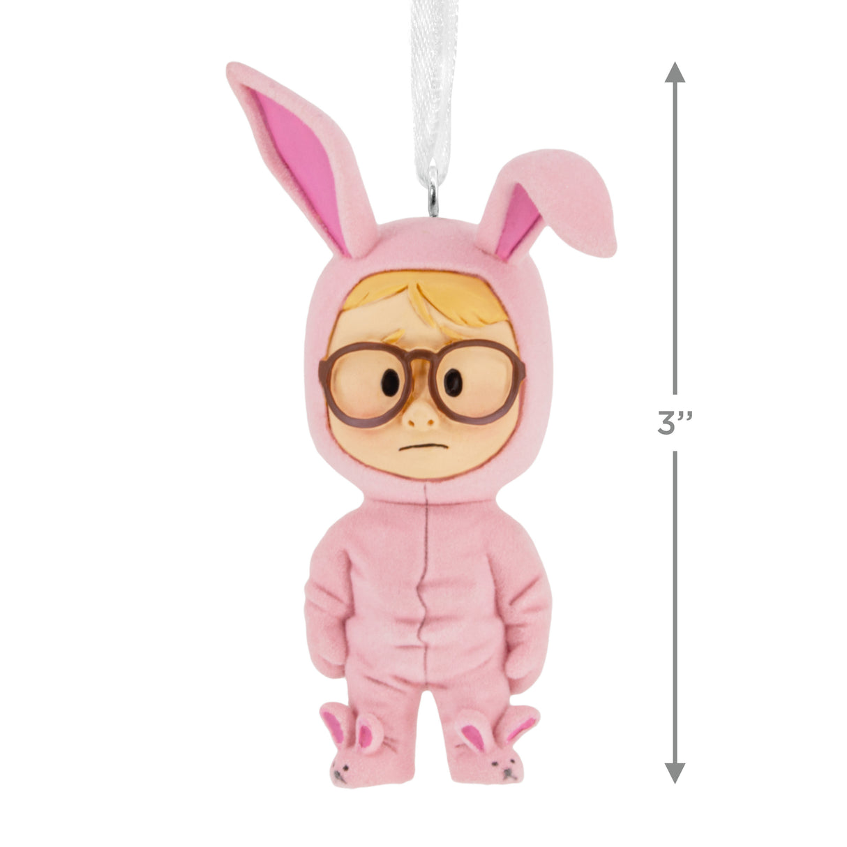Hallmark Christmas Ornament (A Christmas Story Ralphie in Bunny Suit Stylized)