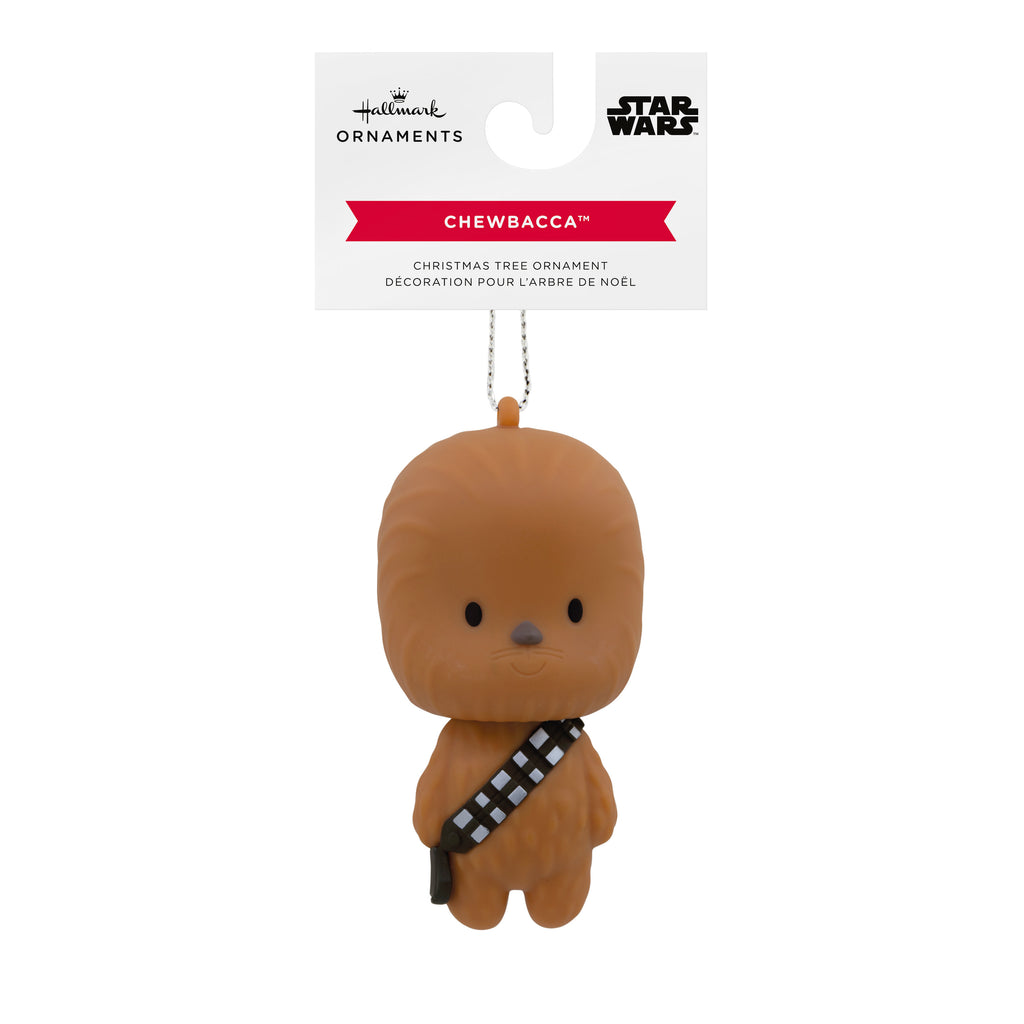 Hallmark Christmas Ornament Star Wars Chewbacca Shatterproof