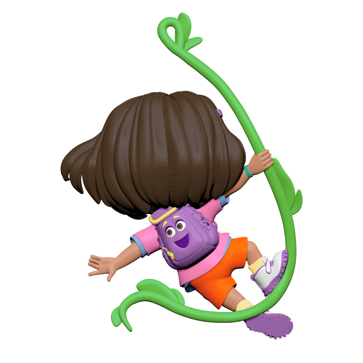 Hallmark Keepsake Christmas Ornament (Nickelodeon Dora Swinging Into Adventure)