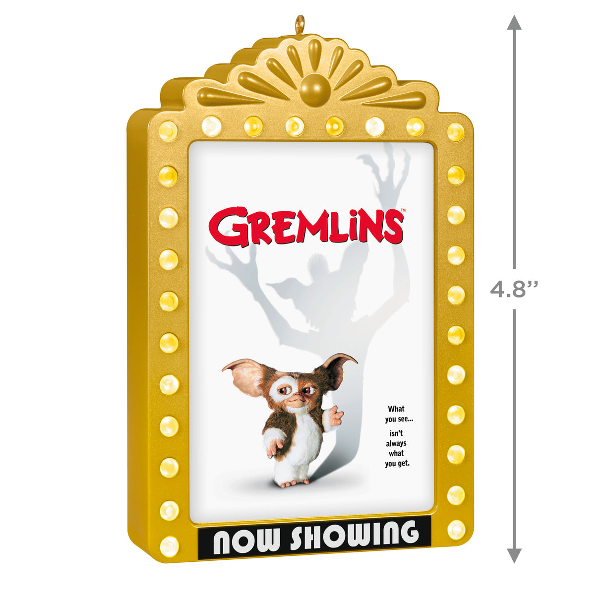 Keepsake Christmas Ornament 2024, Gremlins 40th Anniversary With Light, Movie Gifts