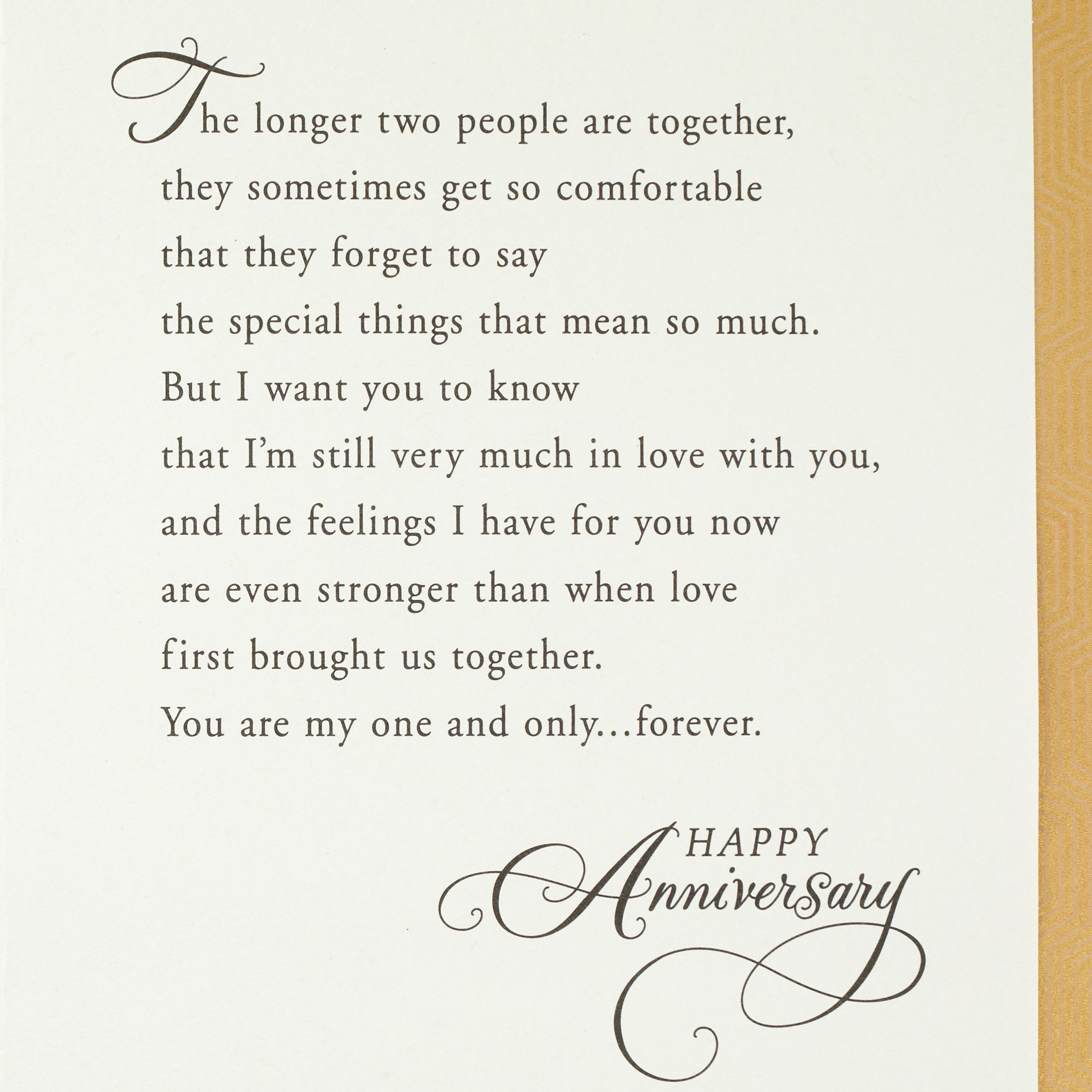 Hallmark Anniversary Card for Husband, Wife, Boyfriend, Girlfriend (My Heart is Yours)