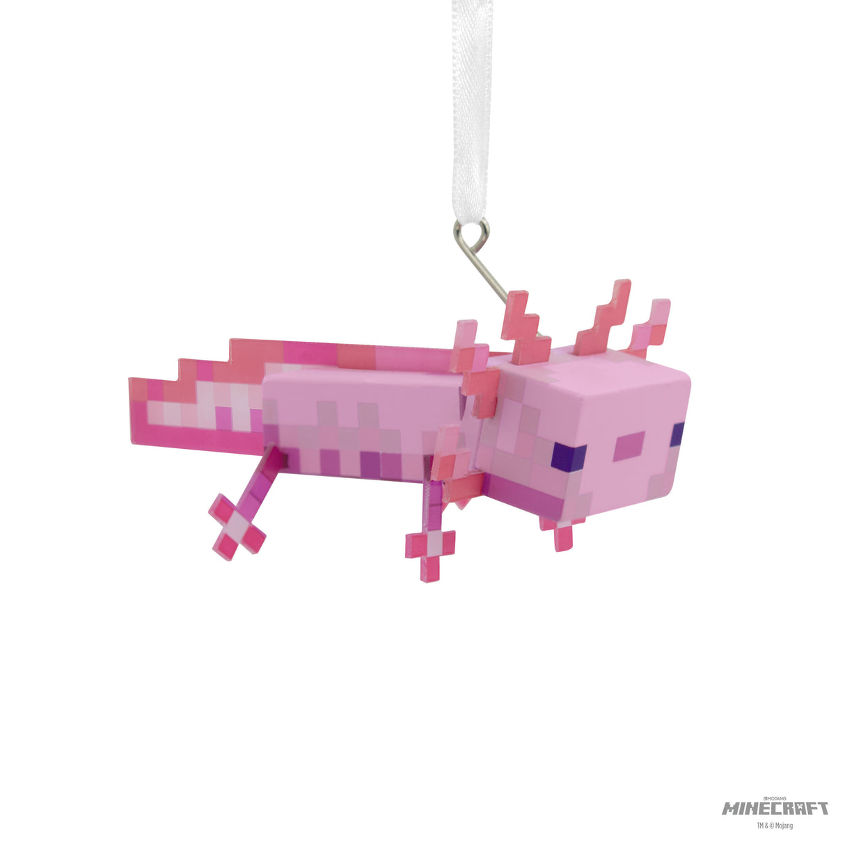 Hallmark Christmas Ornament (Minecraft Pink Axolotl)