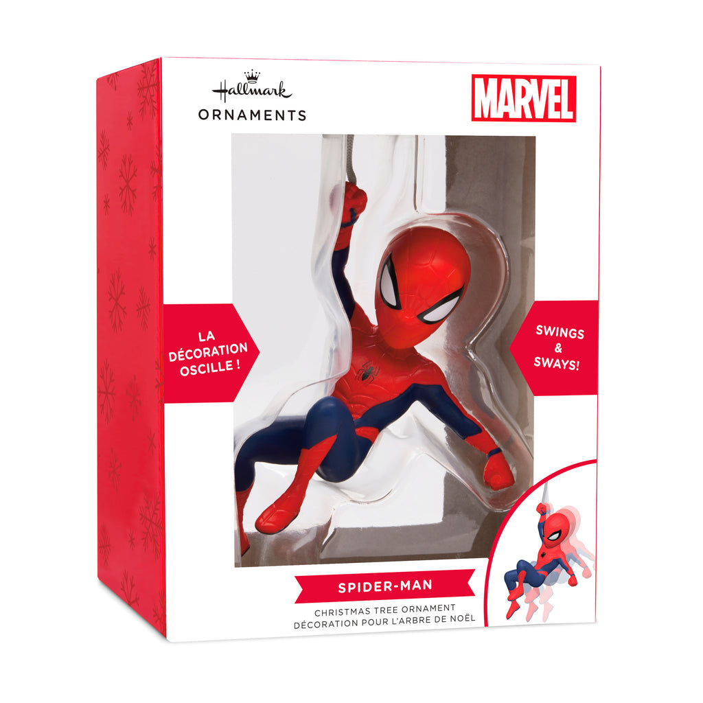 Swinging Spider-Man Ornament