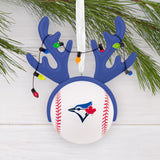 Hallmark Christmas Ornament (MLB Toronto Blue Jays Reindeer Baseball)