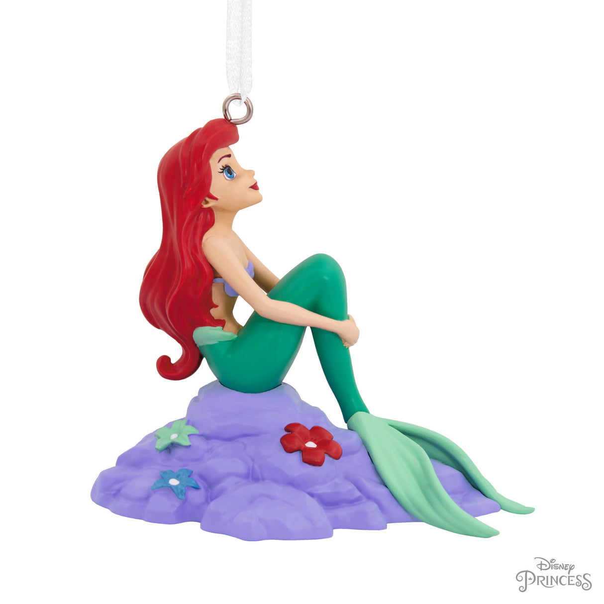 Hallmark Christmas Ornament (Disney The Little Mermaid Ariel on Rock)