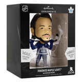 Hallmark NHL Toronto Maple Leafs Auston Matthews Bouncing Buddy Christmas Ornament