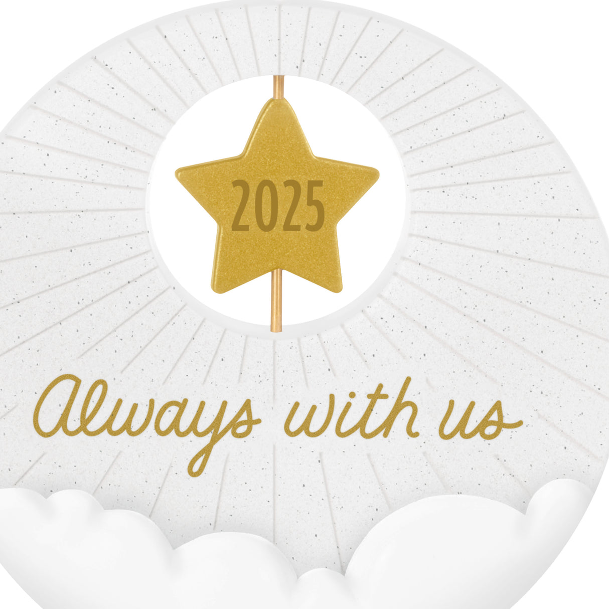 Hallmark Keepsake Christmas Ornament (Always With Us 2025)