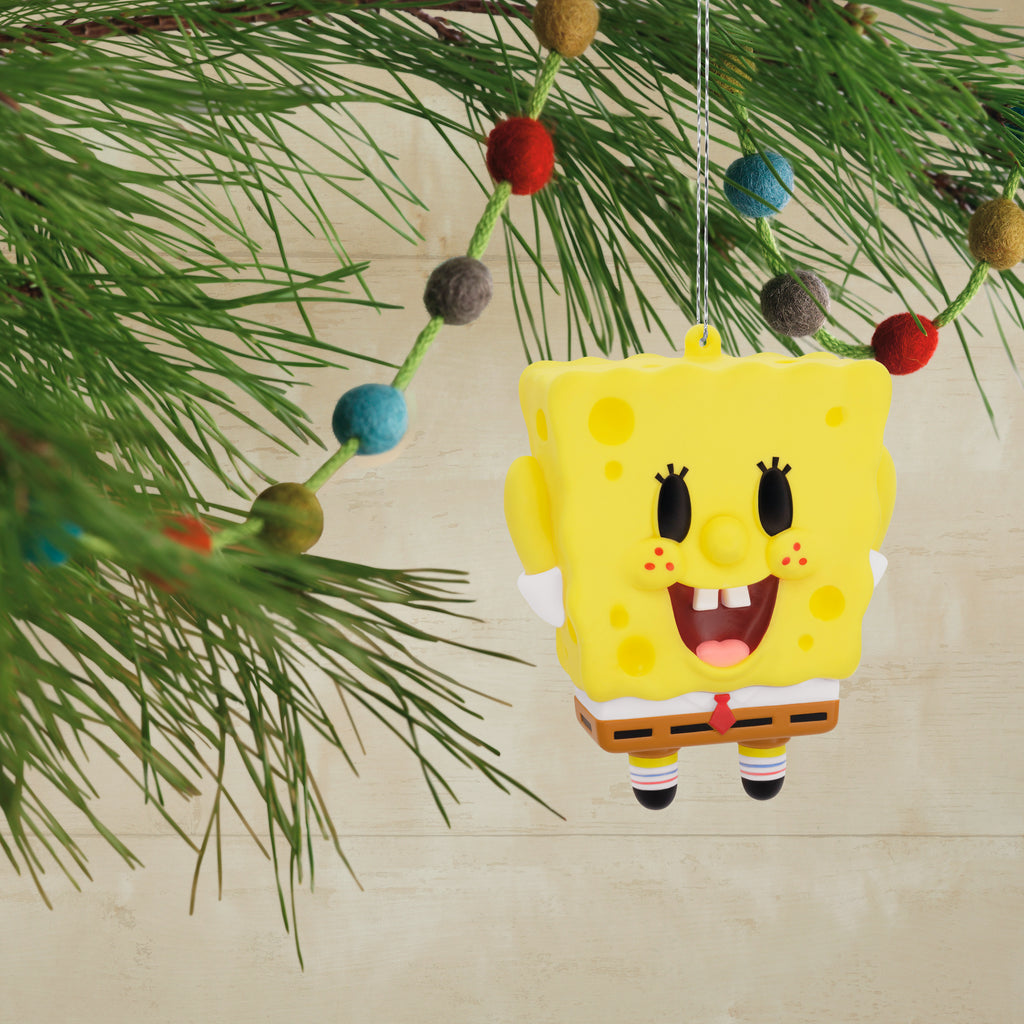 Hallmark Christmas Ornament Nickelodeon SpongeBob SquarePants Shatterproof