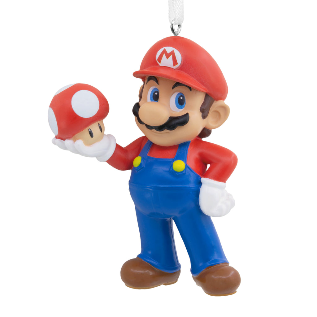 Nintendo Super Mario™ With Mushroom Ornament