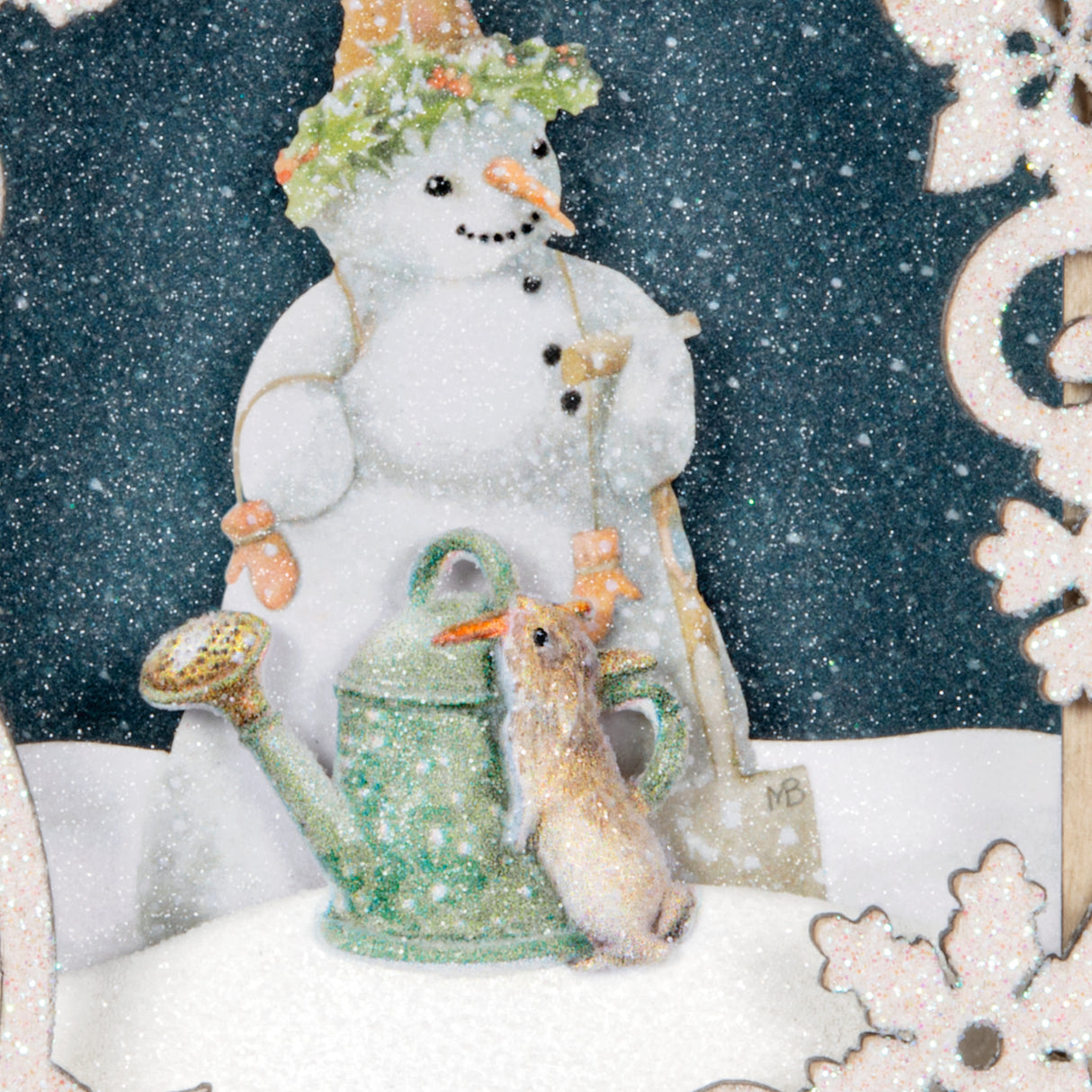 Keepsake Christmas Ornament 2024, Marjolein Bastin Winter Wonder Papercraft, Gifts for Nature Lovers