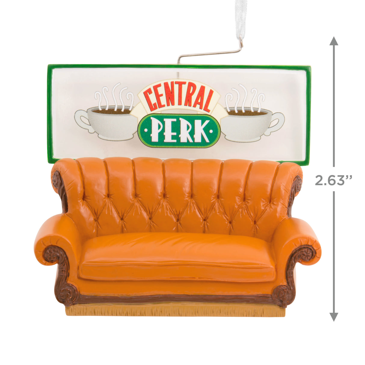 Friends Central Perk Cafe Couch Christmas Ornament