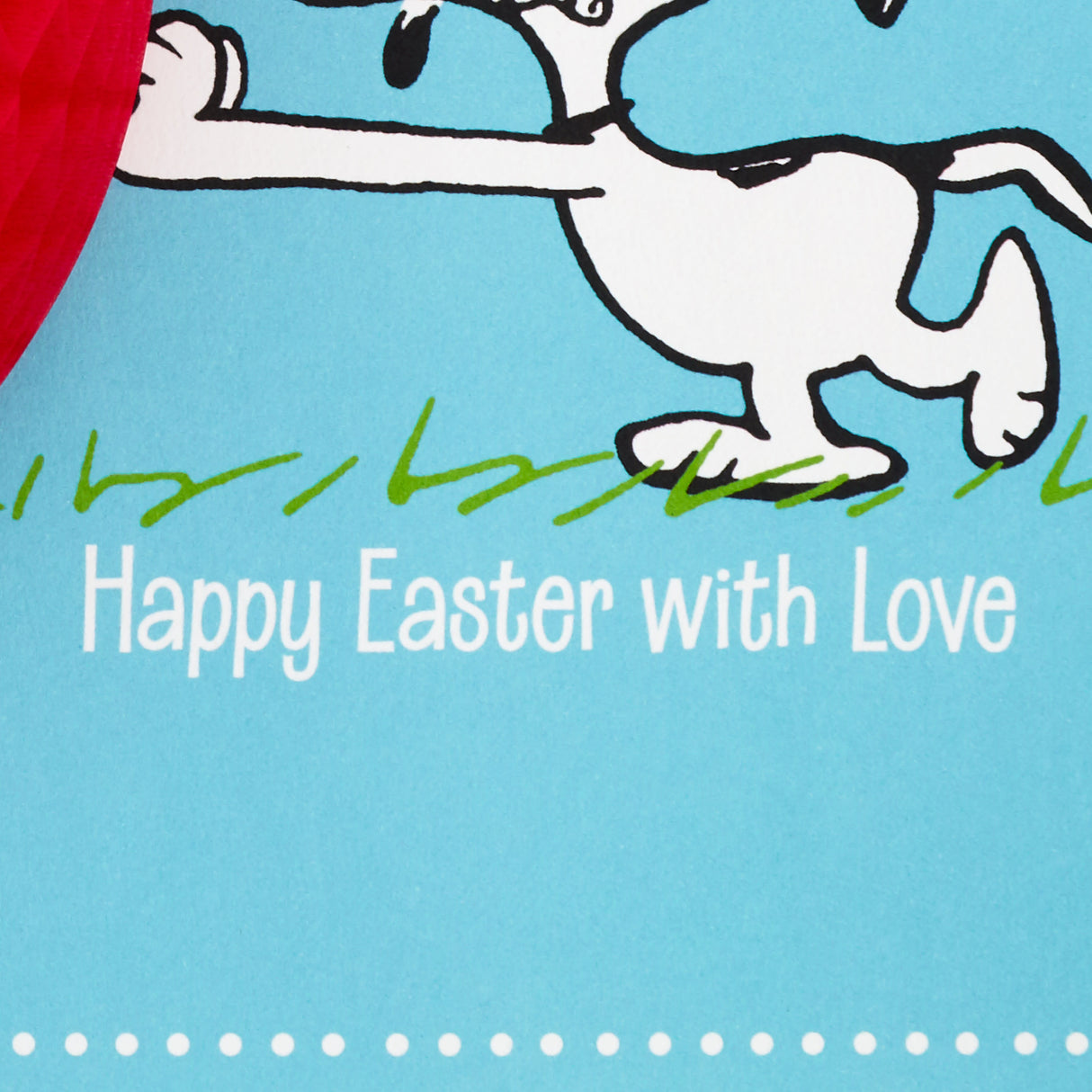 Peanuts® Snoopy Lots of Love Funny Pop-Up Easter Card