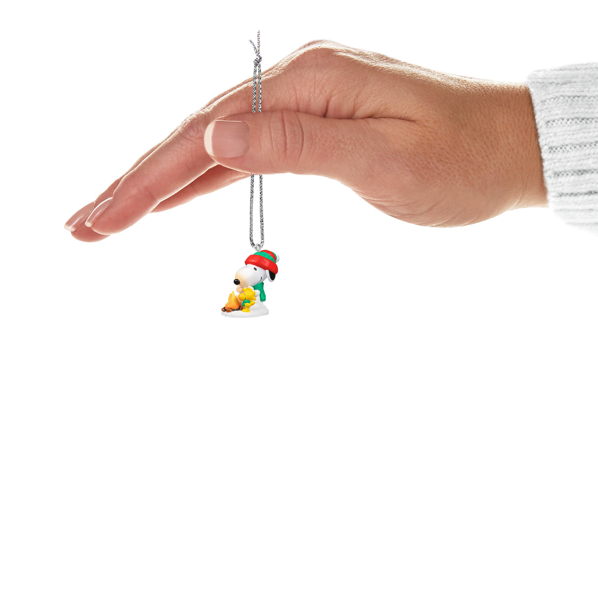 Keepsake 1.02" Mini Christmas Ornament 2024, Peanuts Winter Fun With Snoopy, Gifts for Peanuts Fans