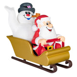 Keepsake Christmas Ornament 2024, Frosty the Snowman Frosty and Santa, Christmas Movie Gifts