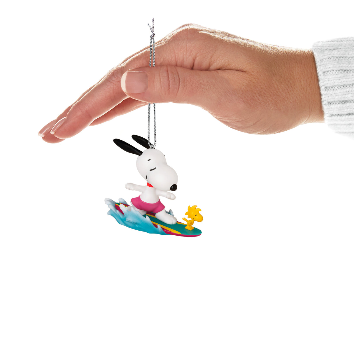 Keepsake Christmas Ornament 2024, Peanuts Spotlight on Snoopy Surf's Up!, Gifts for Peanuts Fans