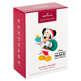 Keepsake Christmas Ornament 2024, Disney All About Mickey! Santa Mickey, Gifts for Disney Fans