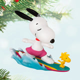 Keepsake Christmas Ornament 2024, Peanuts Spotlight on Snoopy Surf's Up!, Gifts for Peanuts Fans