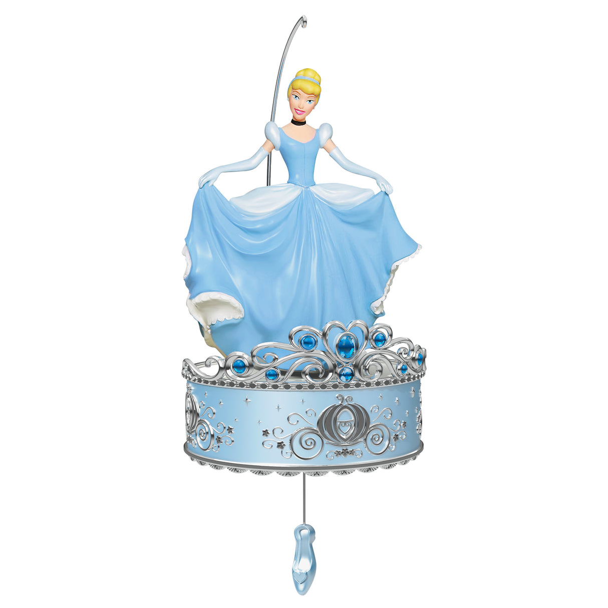 Keepsake Christmas Ornament 2024, Disney Cinderella Twirling at the Ball, Gifts for Disney Fans