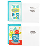 Encouragement Cards Assortment for Cancer, Illness, Tough Times (12 Cards and Envelopes, 12 Stickers)