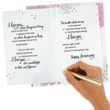 Hallmark Anniversary Card for Husband, Wife, Boyfriend, Girlfriend (Love You All the Time)