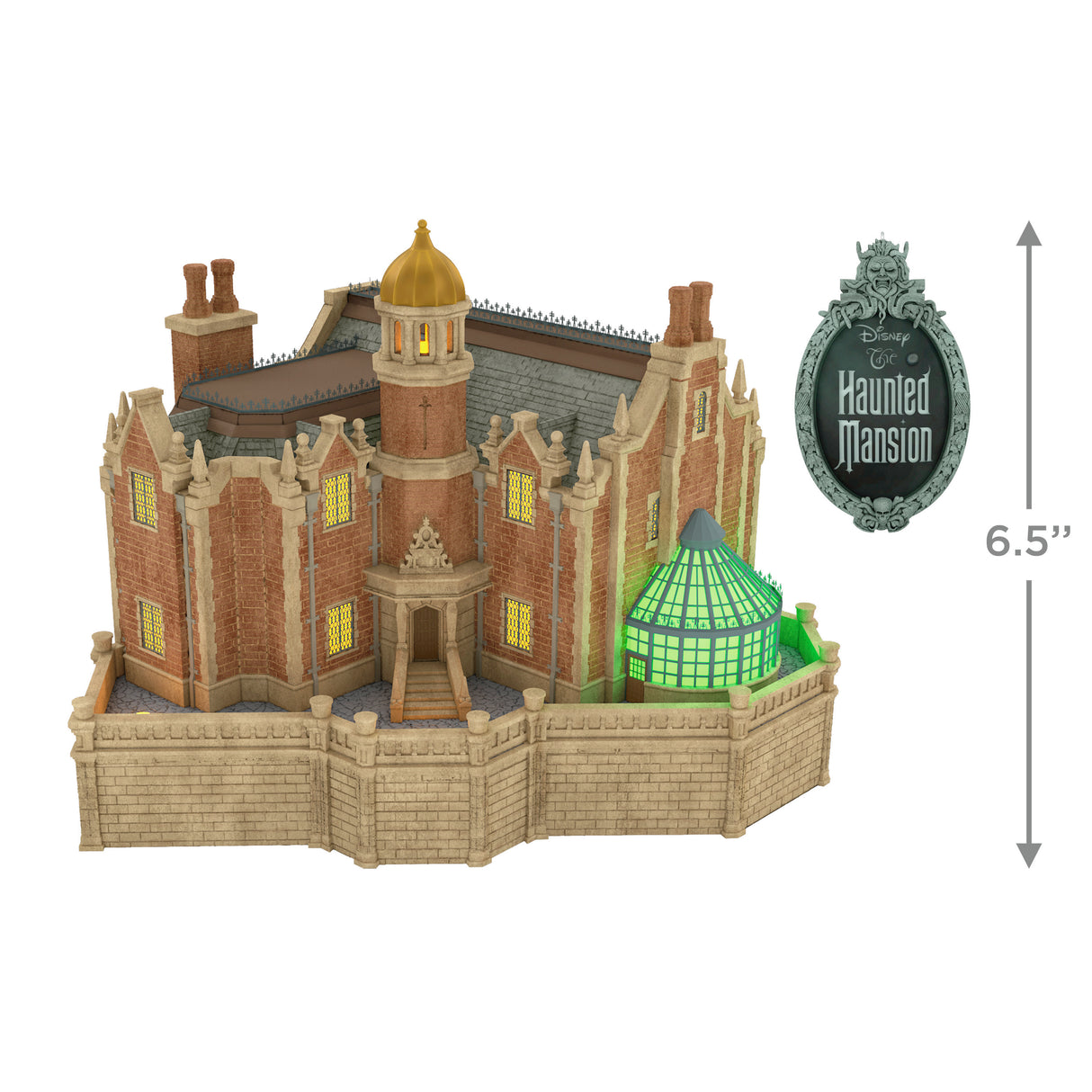Hallmark Keepsake Christmas Tree Topper (Disney The Haunted Mansion Collection The Haunted Mansion Musical With Light)