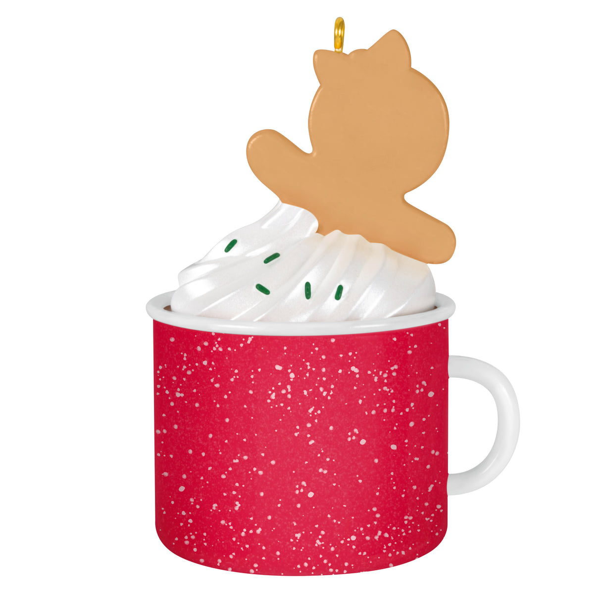 Hallmark Keepsake Christmas Ornament (Mom Gingerbread Girl in Mug 2025)