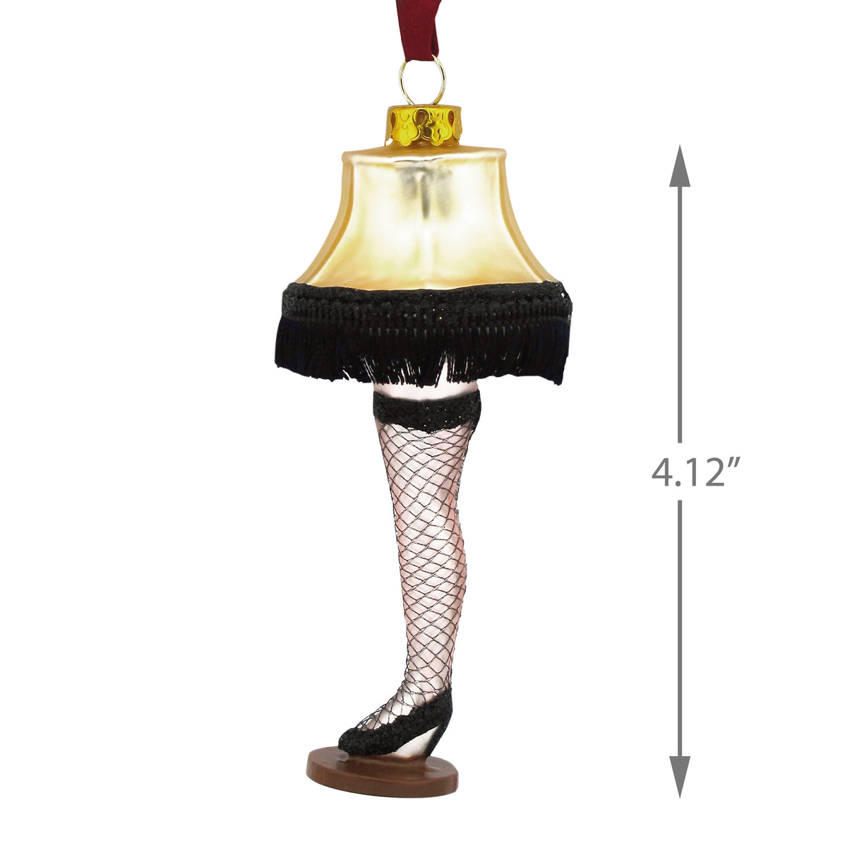 A Christmas Story Leg Lamp Christmas Ornament, Blown Glass