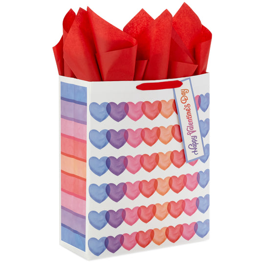 Extra-Large Birthday Balloons Gift Bag with Tissue Paper; 1 Gift Bag and 6  Sheets of Tissue Paper