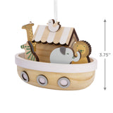 Signature Noah's Ark Wood Christmas Ornament