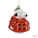 Hallmark Christmas Ornament (Peanuts Snoopy in Puffer Coat, Glass)