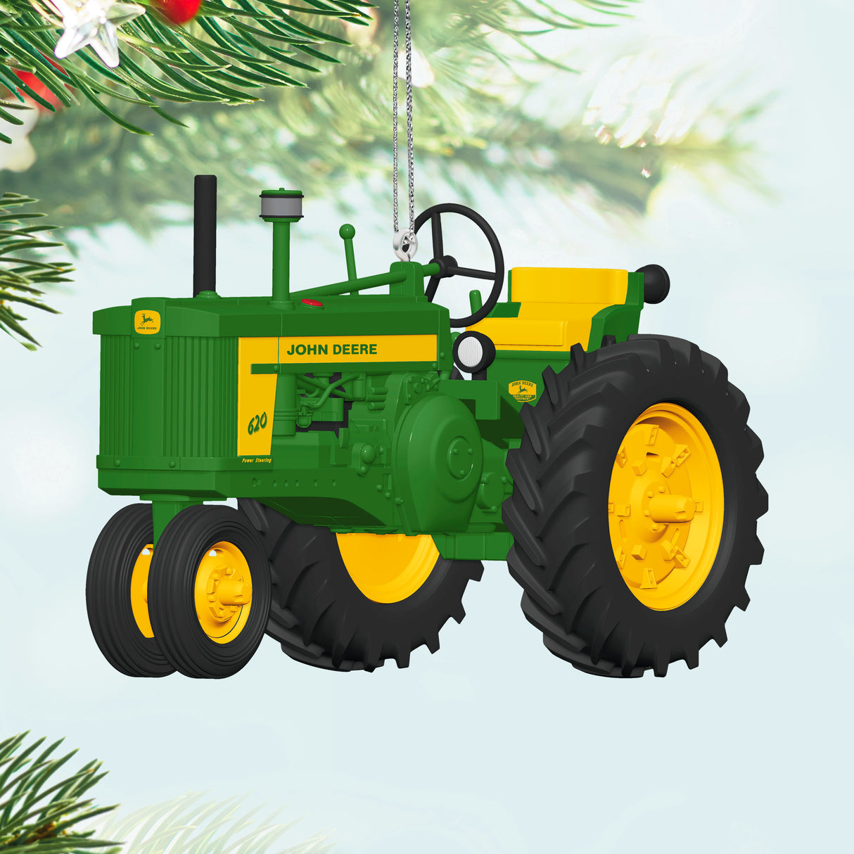 Hallmark Keepsake Christmas Ornament (John Deere 620 Tractor, Metal)