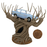 Keepsake Christmas Tree Topper, Harry Potter and the Chamber of Secrets Collection Flying Ford Anglia in the Whomping Willow With Light and Sound, Gifts for Harry Potter Fans