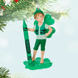 Keepsake Christmas Ornament 2024, Crayola Shamrock Fairy, Gifts for Kids