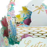 Hallmark Paper Wonder Displayable Pop Up Easter Card (Easter Basket)