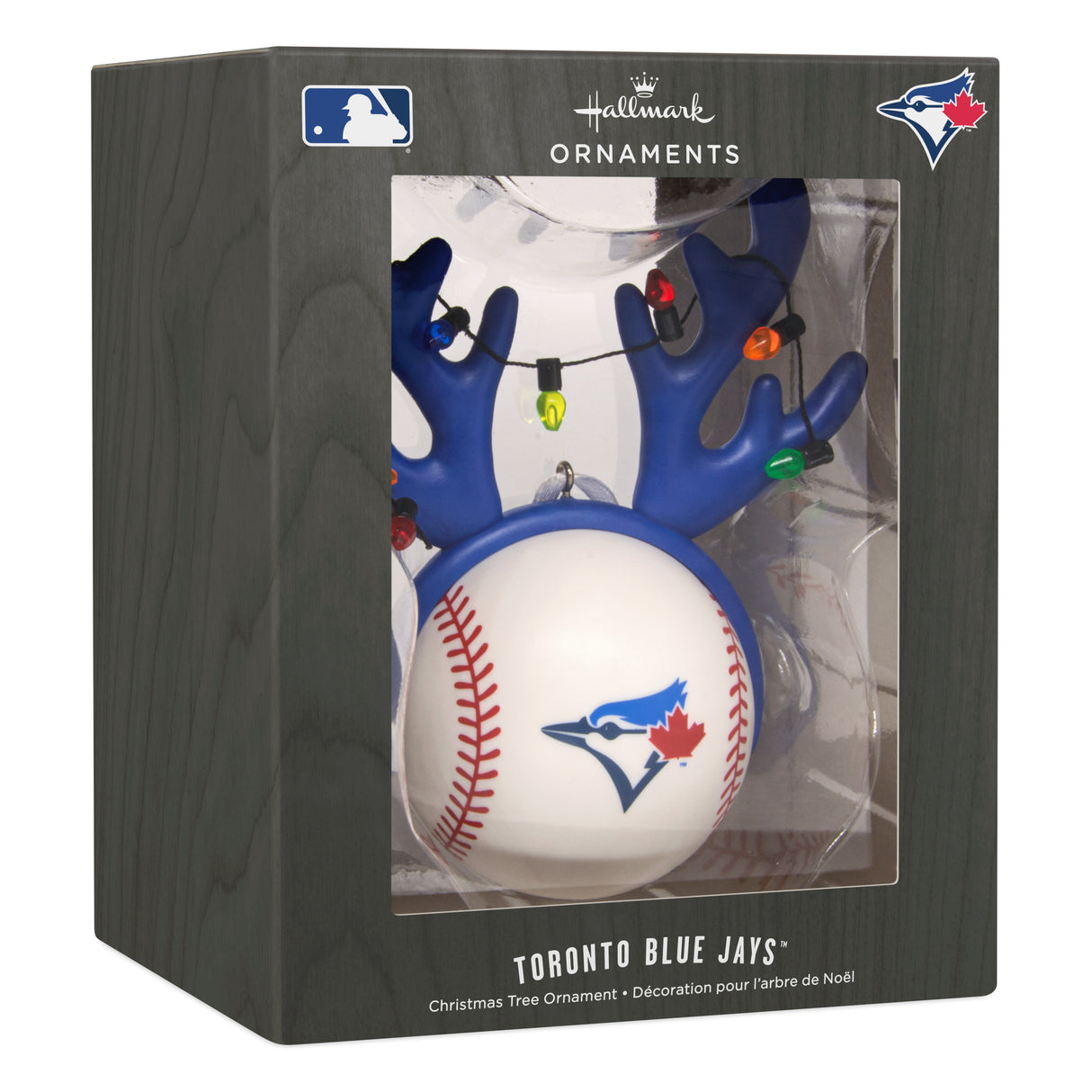 Hallmark Christmas Ornament (MLB Toronto Blue Jays Reindeer Baseball)