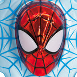 Marvel Spider-Man Face on Web Christmas Ornament, Blown Glass