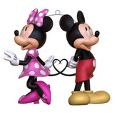 Keepsake Christmas Ornament 2024, Disney Mickey and Minnie A Tail of Togetherness, Gifts for Disney Fans