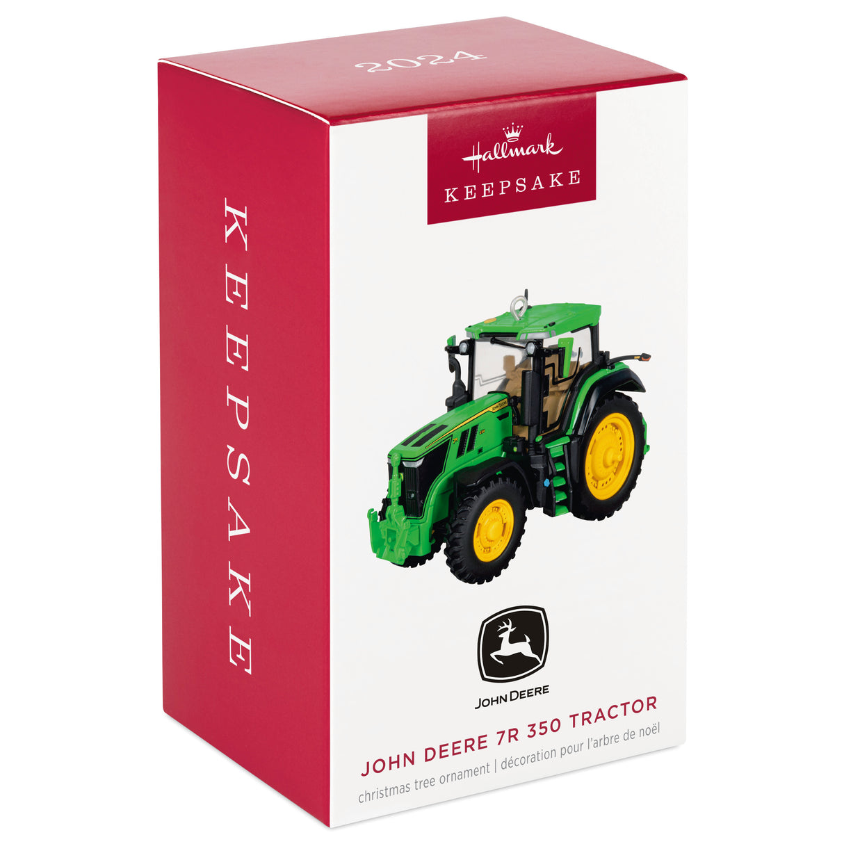 Keepsake Christmas Ornament 2024, John Deere 7R 350 Tractor, Metal, Gifts for Him