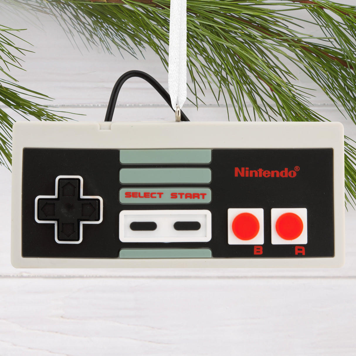 Nintendo Entertainment System Video Game Controller Christmas Ornament