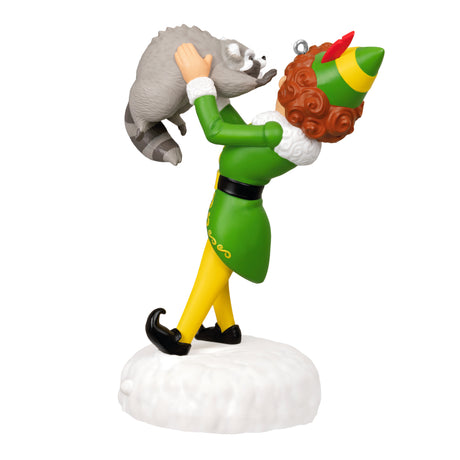 Keepsake Christmas Ornament 2024, Elf Does Someone Need a Hug? With Sound, Christmas Movie Gifts