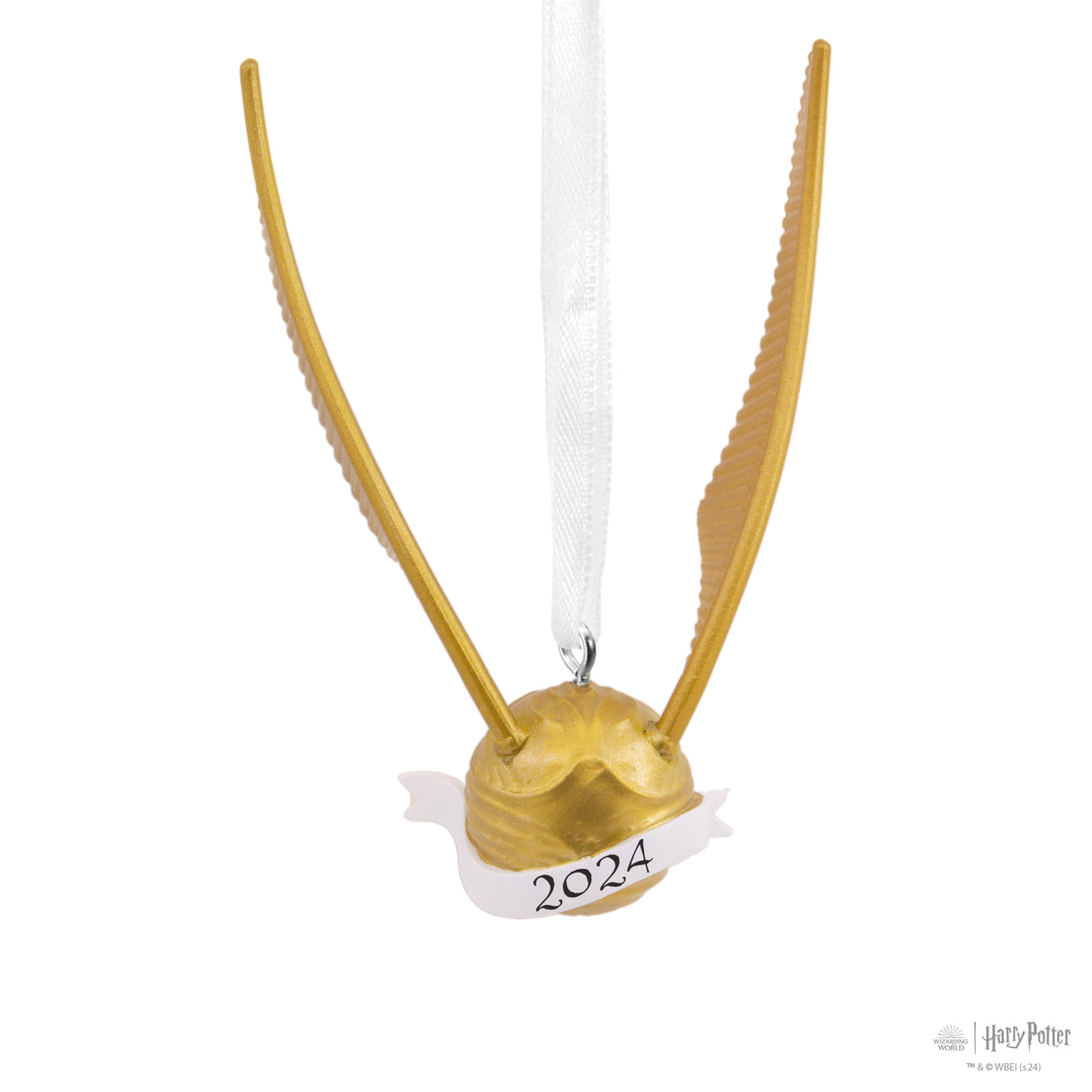 Harry Potter Golden Snitch 2024 Christmas Ornament