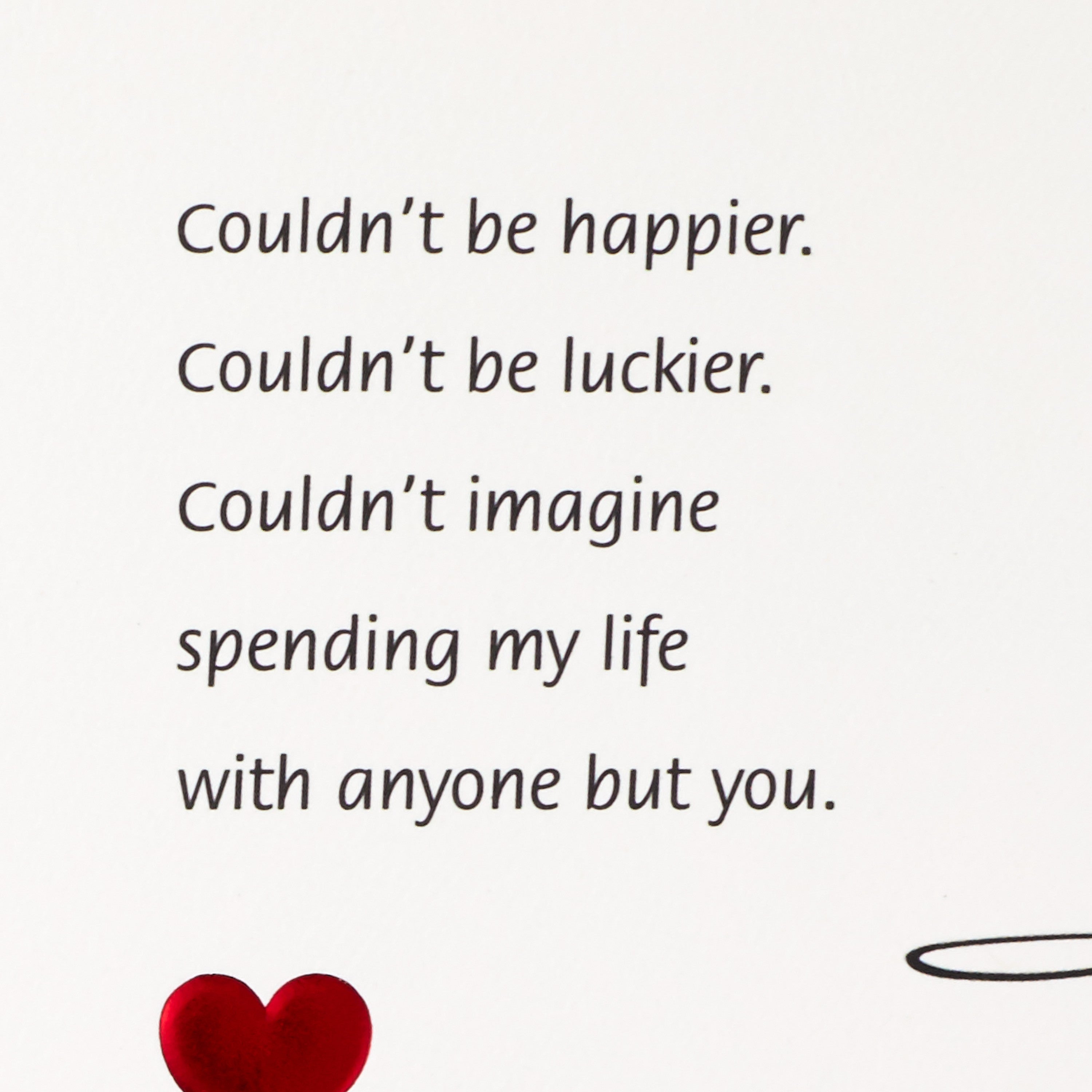 Hallmark Anniversary Card, Love Card, Romantic Birthday Card (You & Me)